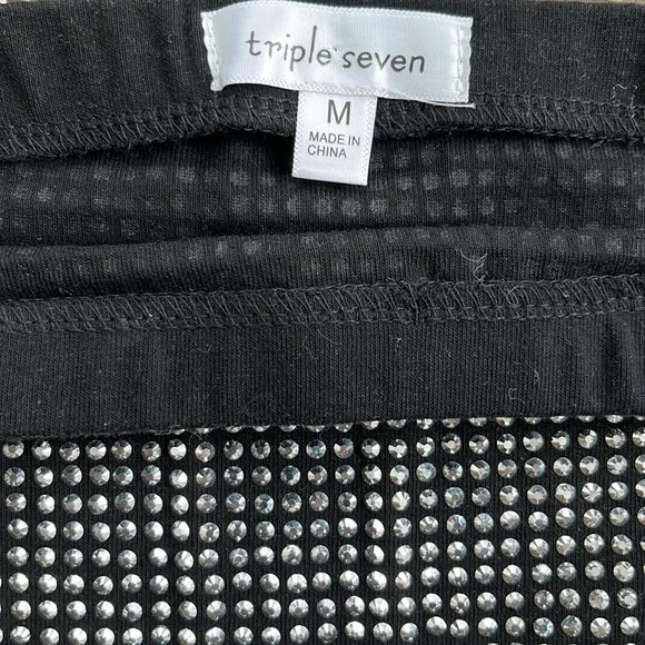 Triple Seven Rhinestone Skirt - Picture 6 of 6